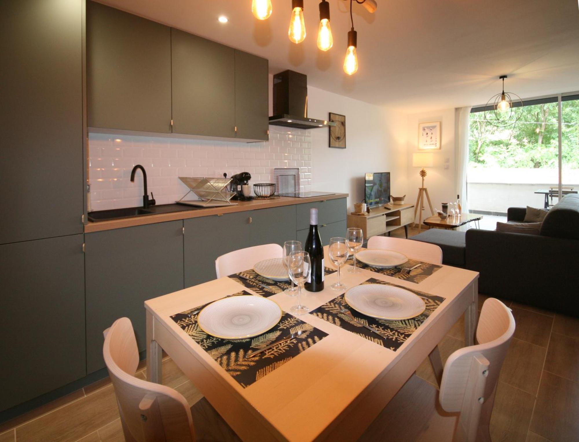 Les Appartements De Clelia Ax-les-Thermes Eksteriør bilde